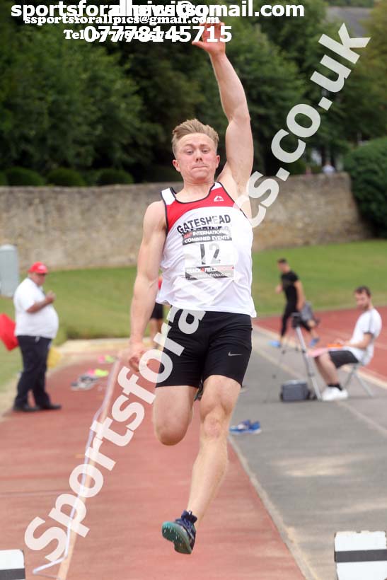 Mens decathlon, EAP International Combined Events, Hexham, Northumberland. Photo: David T. Hewitson/Sports for All Pics